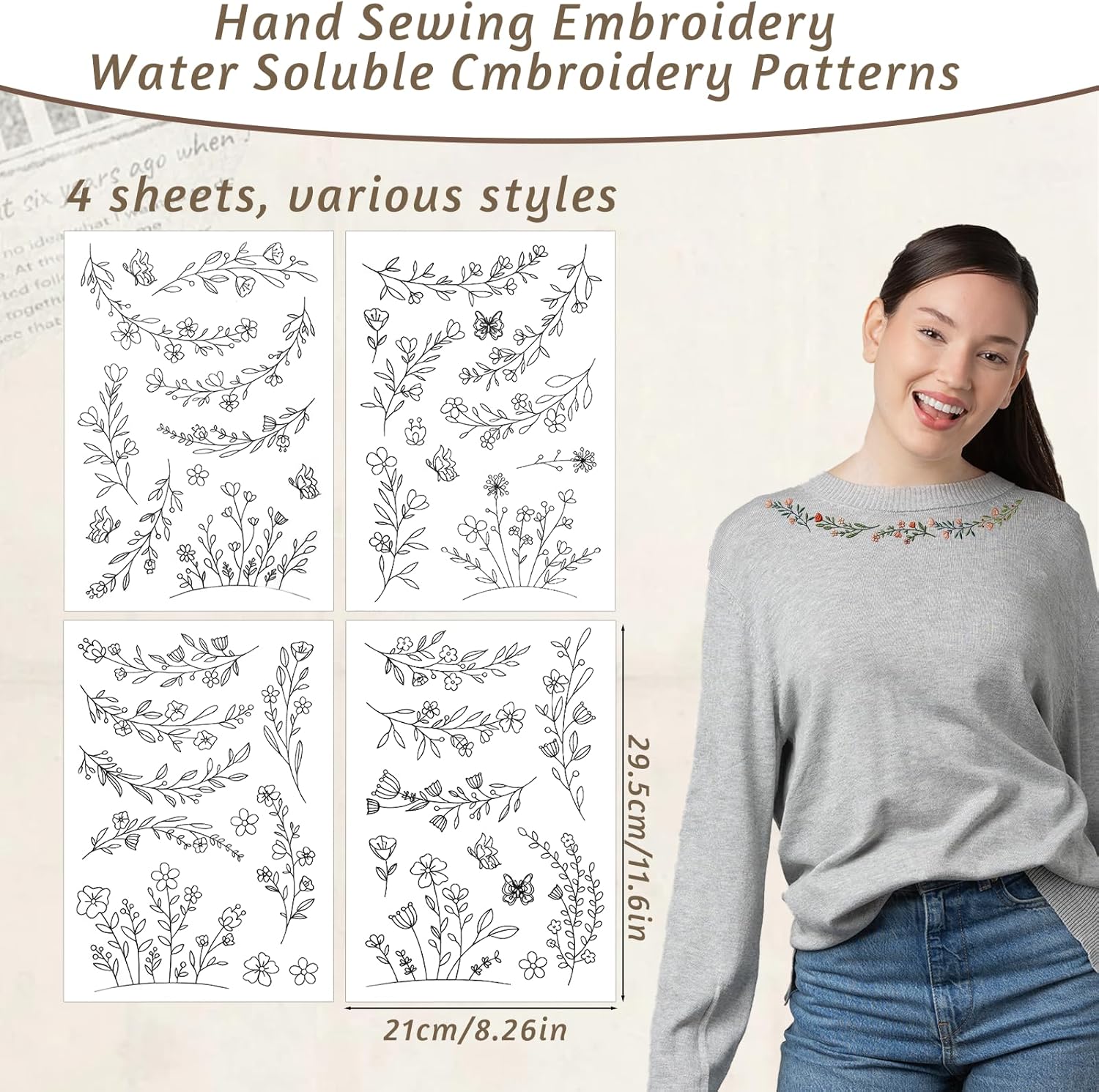 Kertas Bordir Larut Air Stick  - Embroidery Stabilizer Backing ulasan dan harga