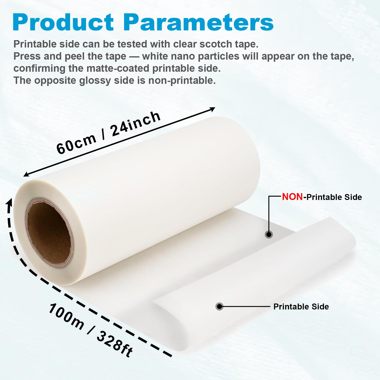 Gulungan Film Transfer DTF 24i - Commercial Printing On Fabric ulasan dan harga