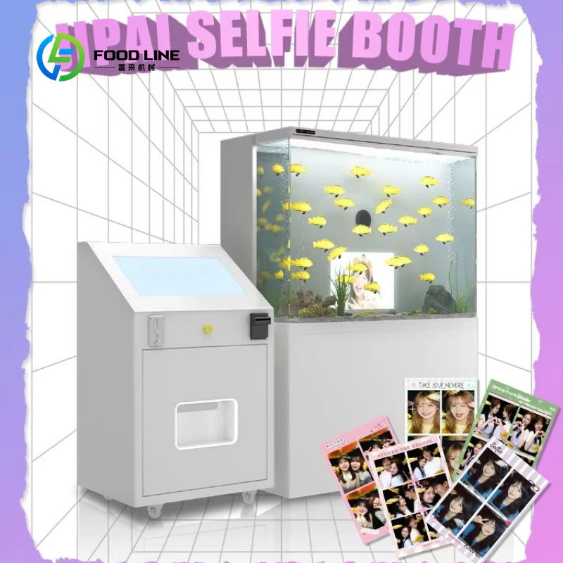 Photo Booth Otomatis Bertenaga - Commercial Photo Printing Kiosk ulasan dan harga
