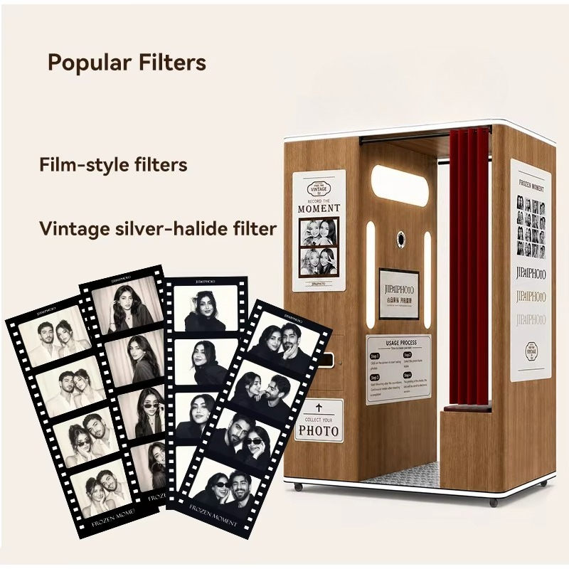 Kios foto selfie vintage yang  - Commercial Photo Printing Kiosk ulasan dan harga
