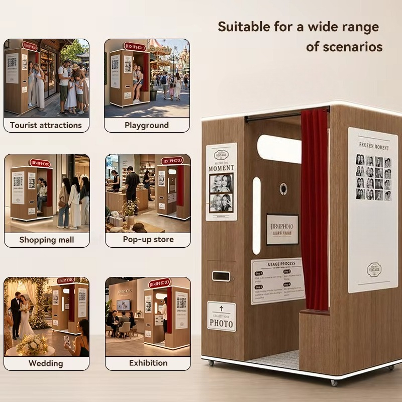 Kios foto selfie vintage yang  - Commercial Photo Printing Kiosk ulasan dan harga