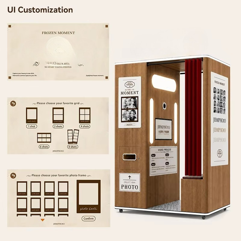 Kios foto selfie vintage yang  - Commercial Photo Printing Kiosk ulasan dan harga