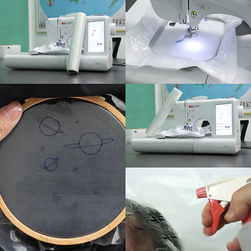 Film Pelapis Bordir yang Larut - Embroidery Stabilizer Backing ulasan dan harga