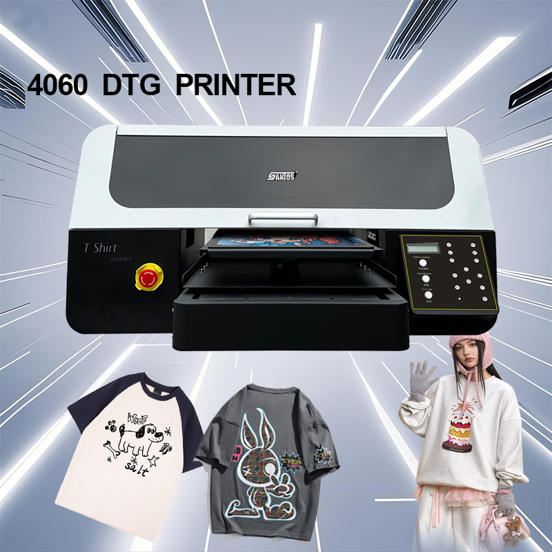 Printer Kaus DTG 40CM * 60CM M - Commercial Printing Machine For Clothes ulasan dan harga