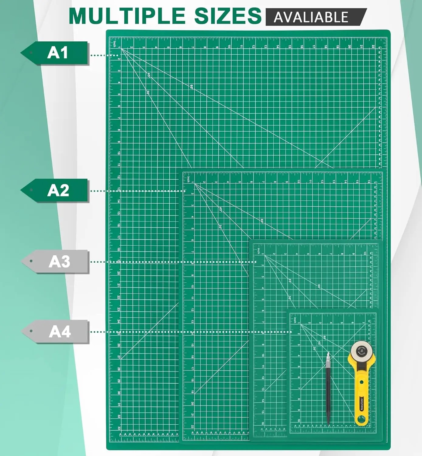 A2 A3 A5 PVC alas potong dua s - Plotter Cutting Mat ulasan dan harga