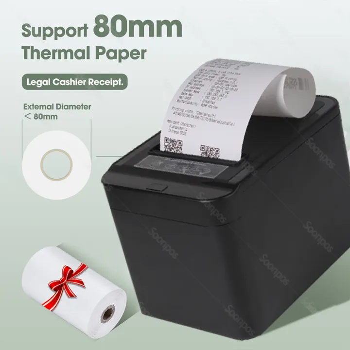 Printer Thermal POS Soonpos 80 - Commercial Wallpaper Printing ulasan dan harga