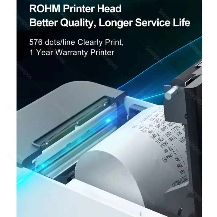 Printer Thermal POS Soonpos 80 - Commercial Wallpaper Printing ulasan dan harga