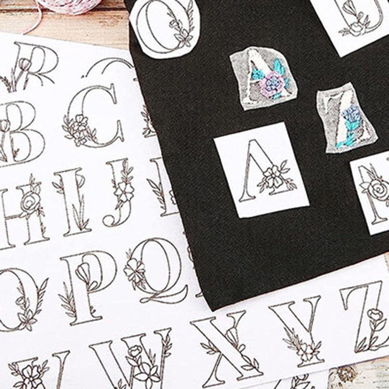 2 buah stiker penstabil bordir - Embroidery Stabilizer Backing ulasan dan harga