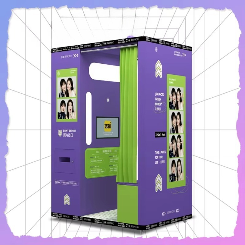 Booth foto bergaya olahraga ya - Commercial Photo Printing Kiosk ulasan dan harga