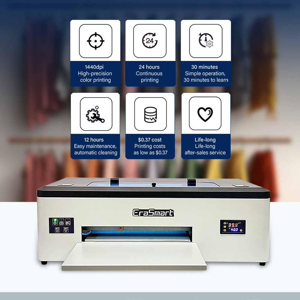 EraSmart 1390 kepala cetak Pri - Commercial Printing Machine For Clothes ulasan dan harga